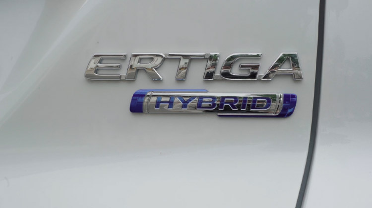 emblem ertiga hybrid