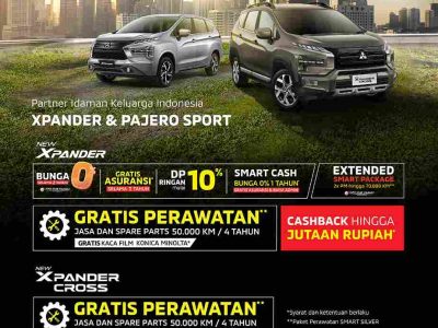 Mitsubishi Pajero Sport Bunga 0%, Cicilan Ringan – Cashback Hingga Jutaan Rupiah