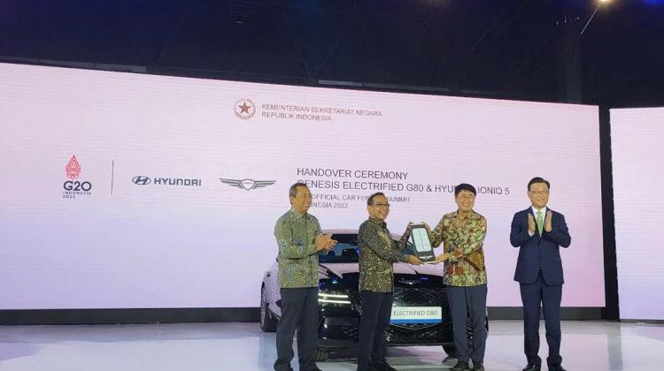 IONIQ 5 resmi menjadi kendaraan G20 summit di Bali