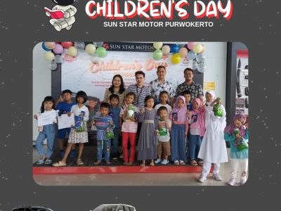 Meriahnya Event Hari Anak Nasional di Mitsubishi Sun Star Motor